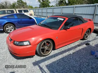 1999 Ford Mustang GT z VIN 1FAFP45X3XF201858, wystawiony jako Copart lot #55831355 z przebiegiem 155 489 mil mil oraz Szkoda całkowita • Salvage title. Historia ofert i sprzedaży dostępna na DreamBid. Obrazek 1.