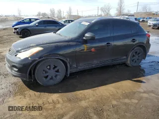 2010 Infiniti EX Journey with VIN JN1AJ0HR9AM755861, listed as a Copart auction lot 46482025 with 232,316 mi miles and Salvage Title. Bid and sale history available at carsss.com. Image 1.