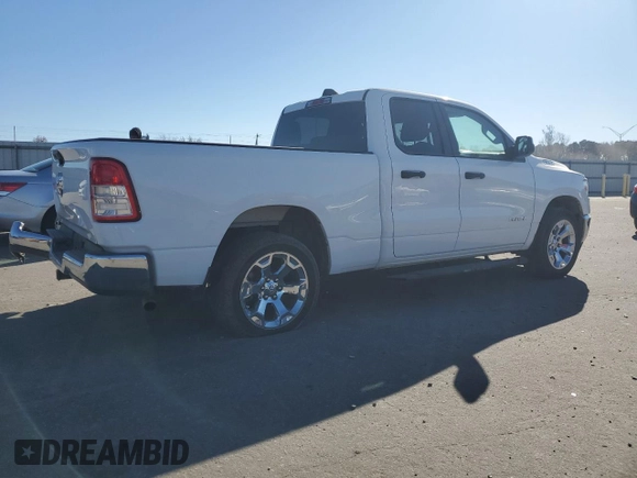 2019 Ram 1500 Tradesman z VIN 1C6RRECT3KN628017, wystawiony jako Copart lot #43822645 z przebiegiem 133 384 mil mil oraz Szkoda całkowita • Salvage title. Historia ofert i sprzedaży dostępna na DreamBid. Obrazek 3.