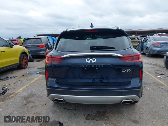 2023 Infiniti QX50 Luxe с VIN 3PCAJ5BA6PF106162, выставлен на аукционе IAAI как лот 41287134 с пробегом 23 003 миль миль и . История ставок и продаж доступна на DreamBid. Изображение 16.