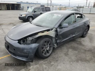 2023 Tesla Model 3 с VIN 5YJ3E1EA8PF683602, выставлен на аукционе Copart как лот 54930055 с пробегом Не указан миль и Списание • Salvage title. История ставок и продаж доступна на DreamBid. Изображение 1.