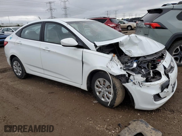 2016 Hyundai Accent SE с VIN KMHCT4AE8GU060838, выставлен на аукционе Copart как лот 57804685 с пробегом 43 243 миль миль и Списание • Salvage title. История ставок и продаж доступна на DreamBid. Изображение 4.