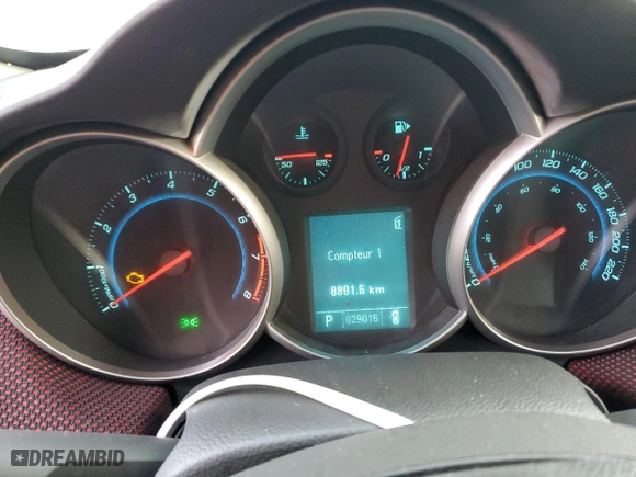 2011 Chevrolet Cruze LT w/2LT with VIN 1G1PG5S9XB7170016, listed as a Copart auction lot 84601934 with 29,016 mi miles and Non Repairable. Bid and sale history available at carsss.com. Image 9.