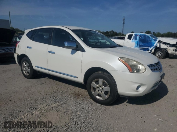2012 Nissan Rogue S with VIN JN8AS5MV6CW402127, listed as a Copart auction lot 53429195 with 146,855 mi miles and Salvage Title. Bid and sale history available at DreamBid. Image 4.