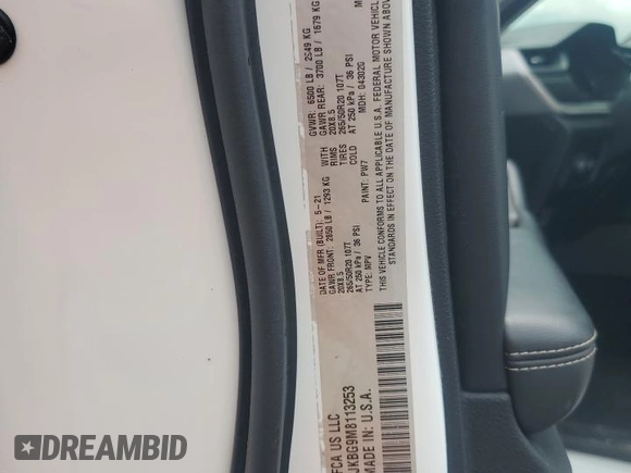 2021 Jeep Grand Cherokee Limited z VIN 1C4RJKBG9M8113253, wystawiony jako Copart lot #56899955 z przebiegiem 37 989 mil mil oraz Szkoda całkowita • Salvage title. Historia ofert i sprzedaży dostępna na DreamBid. Obrazek 13.