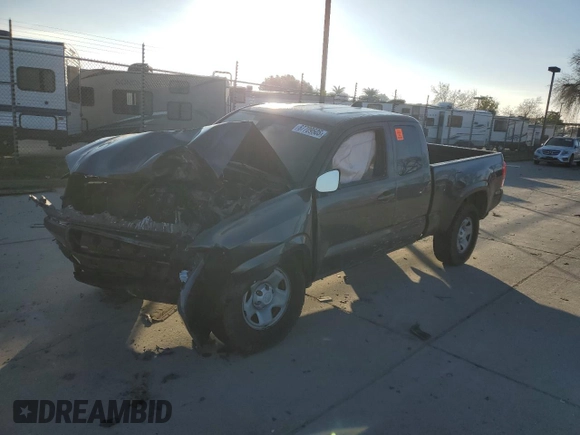 2022 Toyota Tacoma SR with VIN 3TYSX5EN8NT016817, listed as a Copart auction lot 87709505 with 52,825 mi miles and Salvage title. Bid and sale history available at DreamBid. Image 1.