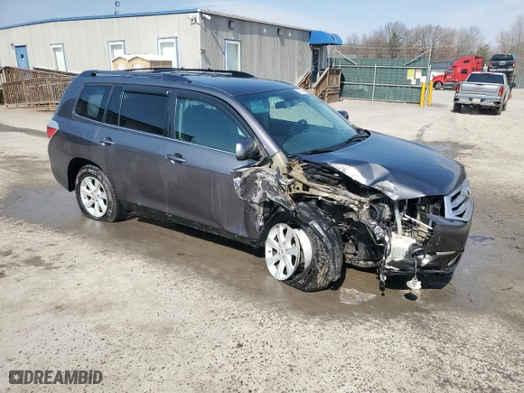2012 Toyota Highlander with VIN 5TDBK3EH8CS156453, listed as a Copart auction lot 49958205 with 58,602 mi miles and Salvage Title. Bid and sale history available at carsss.com. Image 4.