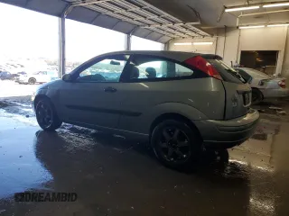 2004 Ford Focus ZX3 with VIN 3FAFP31364R124737, listed as a Copart auction lot 46147595 with 177,619 mi miles and Salvage Title. Bid and sale history available at carsss.com. Image 2.