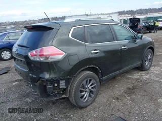 2016 Nissan Rogue SV with VIN 5N1AT2MV0GC856643, listed as a IAAI auction lot 41887299 with 174,382 mi miles and . Bid and sale history available at DreamBid. Image 4.