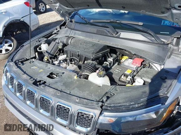 2023 Jeep Compass Latitude Lux with VIN 3C4NJDFN0PT519625, listed as a IAAI auction lot 41704213 with 10,618 mi miles and . Bid and sale history available at DreamBid. Image 10.