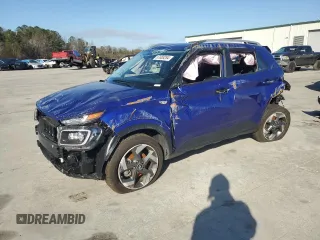 2024 Hyundai Venue Limited with VIN KMHRC8A37RU328510, listed as a Copart auction lot 87083284 with 10,255 mi miles and Salvage Title. Bid and sale history available at DreamBid. Image 1.