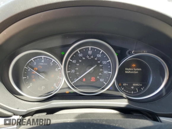 2018 Mazda CX-5 Grand Touring with VIN JM3KFADM7J0377315, listed as a Copart auction lot 53335185 with 68,462 mi miles and Salvage title. Bid and sale history available at DreamBid. Image 9.
