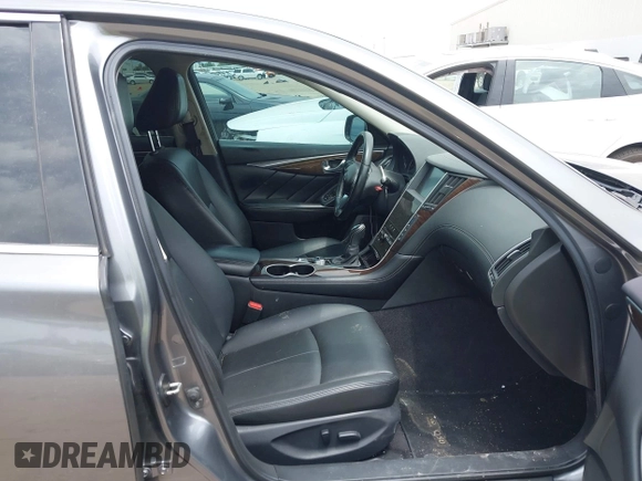 2018 Infiniti Q50 Luxe with VIN JN1EV7AP4JM591913, listed as a IAAI auction lot 42300643 with 85,183 mi miles and . Bid and sale history available at DreamBid. Image 5.