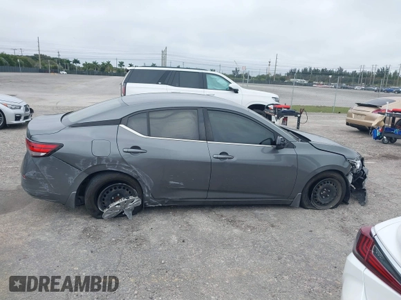 2020 Nissan Sentra S with VIN 3N1AB8BVXLY291612, listed as a IAAI auction lot 41397437 with 45,009 mi miles. Bid and sale history available at carsss.com. Image 13.