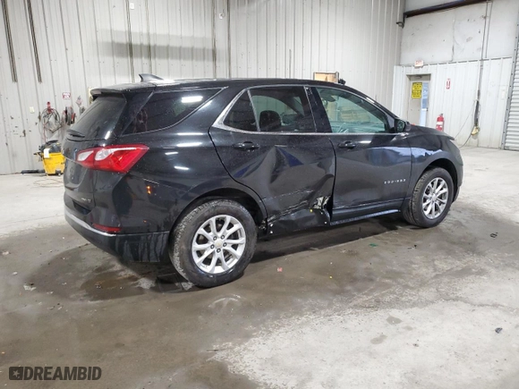 2018 Chevrolet Equinox LT with VIN 2GNAXSEVXJ6284091, listed as a Copart auction lot 49964115 with 121,474 mi miles and Salvage Title. Bid and sale history available at carsss.com. Image 3.