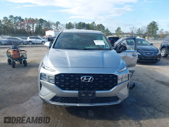 2021 Hyundai Santa Fe SE with VIN 5NMS14AJ4MH309691, listed as a IAAI auction lot 41897874 with 38,799 mi miles. Bid and sale history available at carsss.com. Image 12.