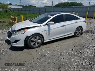 2012 Hyundai Sonata Hybrid with VIN KMHEC4A48CA054212, listed as a Copart auction lot 56938545 with Not provided miles and Salvage title. Bid and sale history available at DreamBid. Image 1.