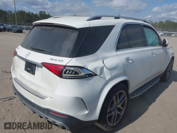 2021 Mercedes-Benz GLE 53 AMG with VIN 4JGFB6BB2MA287729, listed as a IAAI auction lot 41538349 with 71,966 mi miles and . Bid and sale history available at DreamBid. Image 4.