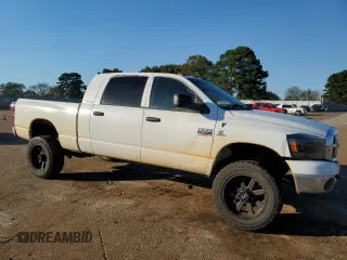 2007 Dodge 2500 Laramie with VIN 3D7KS29C37G702398, listed as a Copart auction lot 82026444 with 353,233 mi miles and Salvage Title. Bid and sale history available at DreamBid. Image 4.