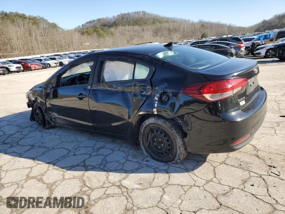 2017 Kia Forte LX with VIN 3KPFK4A76HE037256, listed as a Copart auction lot 44316915 with 58,913 mi miles and Salvage Title. Bid and sale history available at carsss.com. Image 2.