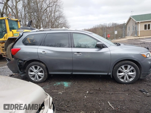 2018 Nissan Pathfinder SL with VIN 5N1DR2MM9JC621801, listed as a IAAI auction lot 41924143 with 80,325 mi miles and . Bid and sale history available at DreamBid. Image 13.