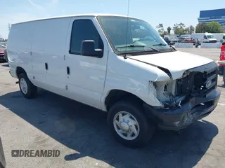2009 Ford Econoline Cargo Commercial with VIN 1FTNE14W89DA80617, listed as a IAAI auction lot 42082273 with 70,347 mi miles and . Bid and sale history available at DreamBid. Image 1.