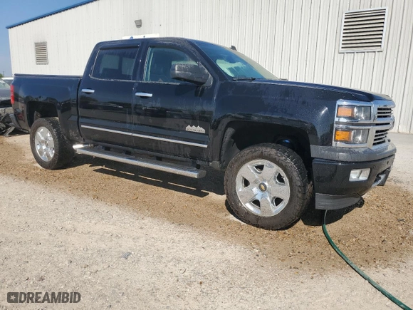 2014 Chevrolet Silverado 1500 High Country with VIN 3GCUKTEC8EG446576, listed as a Copart auction lot 48996295 with 129,317 mi miles and Clean Title. Bid and sale history available at carsss.com. Image 4.