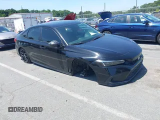 2023 Honda Civic Sport with VIN 2HGFE2F51PH532195, listed as a IAAI auction lot 42541106 with 34,396 mi miles and . Bid and sale history available at DreamBid. Image 1.