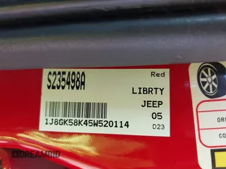 2005 Jeep Liberty Limited with VIN 1J8GK58K45W520114, listed as a IAAI auction lot 41302208 with 132,439 mi miles and . Bid and sale history available at DreamBid. Image 9.
