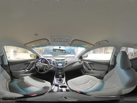 2014 Hyundai Elantra SE with VIN KMHDH4AE2EU115500, listed as a Copart auction lot 53093355 with 54,784 mi miles and Salvage Title. Bid and sale history available at carsss.com. Image 12.