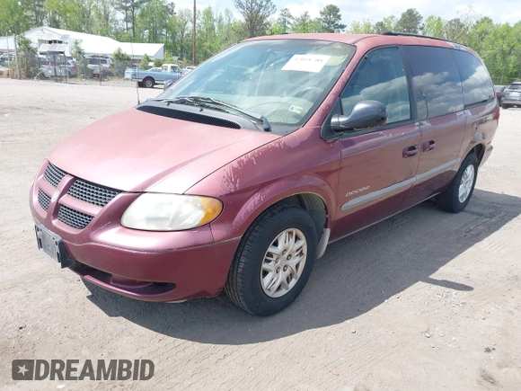 2001 Dodge Caravan Sport with VIN 2B4GP44371R357363, listed as a IAAI auction lot 42051708 with 127,352 mi miles and . Bid and sale history available at carsss.com. Image 2.