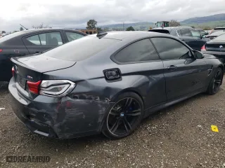 2018 BMW M4 with VIN WBS4Y9C53JAC86052, listed as a Copart auction lot 37065443 with NaN miles. Bid and sale history available at carsss.com. Image 3.