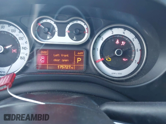 2014 FIAT 500L Trekking with VIN ZFBCFADHXEZ018139, listed as a IAAI auction lot 41224953 with 175,727 mi miles and . Bid and sale history available at DreamBid. Image 7.