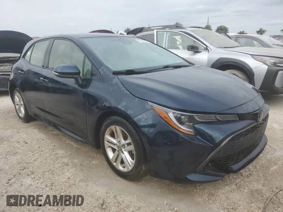 2019 Toyota Corolla Hatchback SE with VIN JTNK4RBE2K3044878, listed as a Copart auction lot 75942024 with 77,202 mi miles and Non Repairable. Bid and sale history available at carsss.com. Image 4.