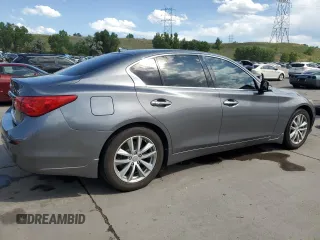 2015 Infiniti Q50 Premium z VIN JN1BV7AR2FM395478, wystawiony jako Copart lot #62843995 z przebiegiem 137 945 mil mil oraz Szkoda całkowita • Salvage title. Historia ofert i sprzedaży dostępna na DreamBid. Obrazek 3.