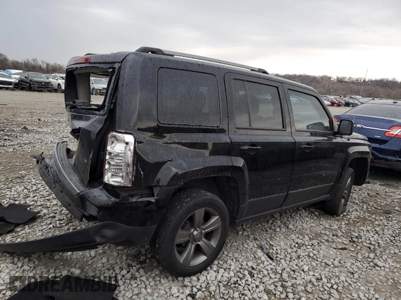 2017 Jeep Patriot Sport SE with VIN 1C4NJPBA2HD201761, listed as a Copart auction lot 50218735 with 125,226 mi miles and Salvage Title. Bid and sale history available at carsss.com. Image 3.