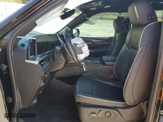 2023 Cadillac Escalade 4WD Sport with VIN 1GYS4FKLXPR110240, listed as a Copart auction lot 76880464 with 48,226 mi miles and Non Repairable. Bid and sale history available at carsss.com. Image 7.
