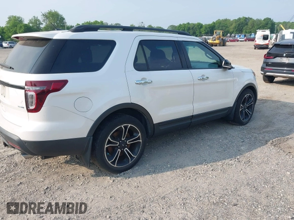 2014 Ford Explorer Sport with VIN 1FM5K8GT1EGA83530, listed as a IAAI auction lot 42454598 with 158,260 mi miles and . Bid and sale history available at DreamBid. Image 4.