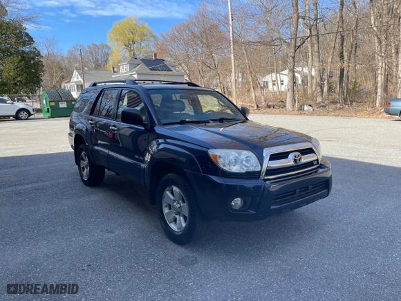 2006 Toyota 4Runner SR5 with VIN JTEBT14R260059859, listed as a Copart auction lot 52189865 with 217,800 mi miles and Clean Title. Bid and sale history available at carsss.com. Image 1.