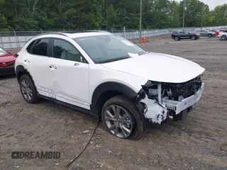 2025 Mazda CX-30 S Preferred with VIN 3MVDMBCM7SM798186, listed as a IAAI auction lot 42346255 with 530 mi miles and . Bid and sale history available at DreamBid. Image 1.
