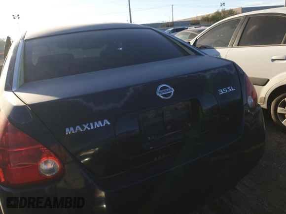 2006 Nissan Maxima 3.5 SE with VIN 1N4BA41EX6C832417, listed as a Copart auction lot 87131504 with 0 mi miles and Salvage Title. Bid and sale history available at carsss.com. Image 6.