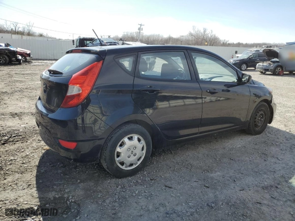 2014 Hyundai Accent GS with VIN KMHCT5AE7EU172209, listed as a Copart auction lot 49806655 with 131,489 mi miles and Salvage Title. Bid and sale history available at carsss.com. Image 3.