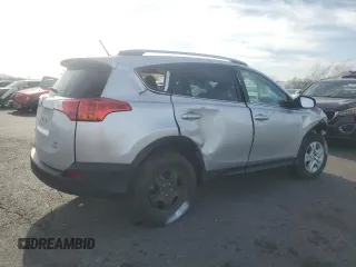 2015 Toyota RAV4 LE with VIN 2T3BFREV7FW306701, listed as a Copart auction lot 52756725 with 77,626 mi miles and Salvage Title. Bid and sale history available at carsss.com. Image 3.