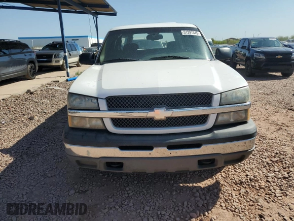 2005 Chevrolet Silverado 1500 LS with VIN 2GCEC19TX51113580, listed as a Copart auction lot 51297345 with 64,541 mi miles and Salvage Title. Bid and sale history available at DreamBid. Image 5.