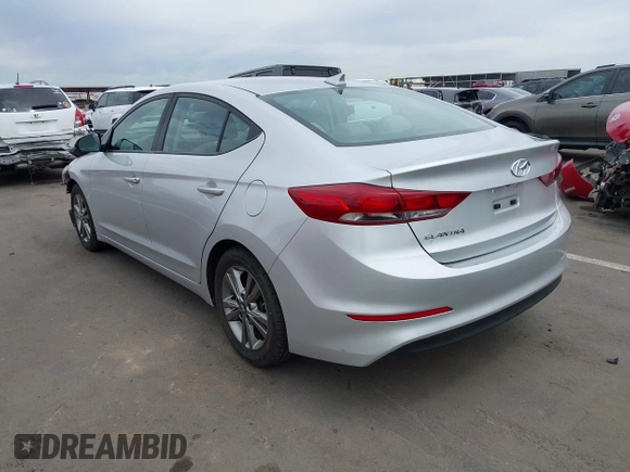 2018 Hyundai Elantra SEL with VIN 5NPD84LF8JH269014, listed as a IAAI auction lot 42023718 with 84,617 mi miles and . Bid and sale history available at DreamBid. Image 3.