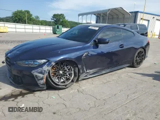 2021 BMW M4 Competition z VIN WBS33AZ04MCG68509, wystawiony jako Copart lot #56553665 z przebiegiem 59 358 mil mil oraz Szkoda całkowita • Salvage title. Historia ofert i sprzedaży dostępna na DreamBid. Obrazek 1.