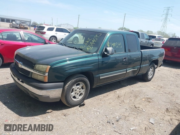 2003 Chevrolet Silverado 1500 with VIN 2GCEC19T531381112, listed as a IAAI auction lot 42144595 with 164,603 mi miles and . Bid and sale history available at DreamBid. Image 2.
