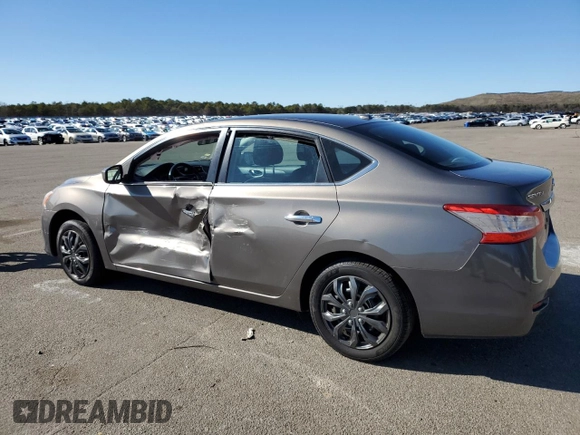 2015 Nissan Sentra SR with VIN 3N1AB7AP6FL655104, listed as a Copart auction lot 49885455 with 134,659 mi miles and Salvage Title. Bid and sale history available at DreamBid. Image 2.