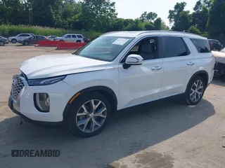 2020 Hyundai Palisade SEL with VIN KM8R4DHE6LU130506, listed as a IAAI auction lot 42442159 with 49,677 mi miles and . Bid and sale history available at DreamBid. Image 2.