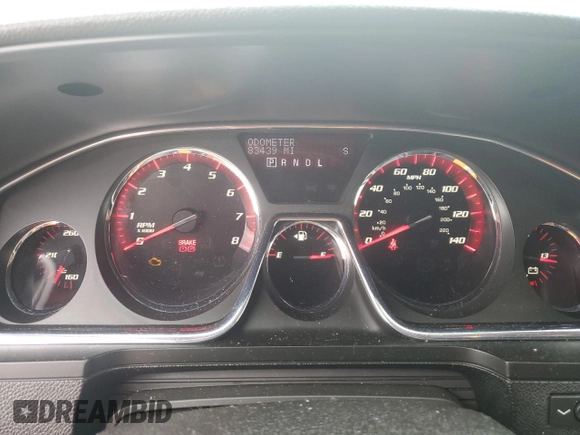 2016 GMC Acadia Denali with VIN 1GKKVTKD5GJ218312, listed as a Copart auction lot 46830245 with 83,439 mi miles and Salvage Title. Bid and sale history available at carsss.com. Image 9.